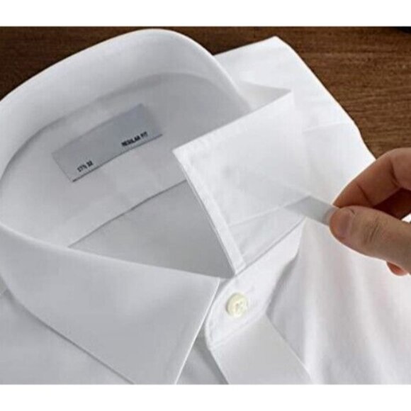 Van Heusen 25 Dress Shirt Collar Stays Plastic 2.75" Durable & Smooth Design - Picture 2 of 2